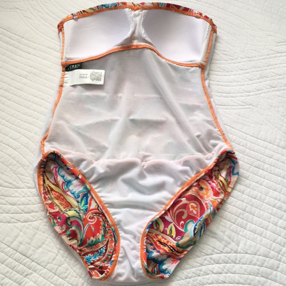 LRL Sunrise Paisley Mio One Piece Swimsuit 8 - Picture 9 of 12